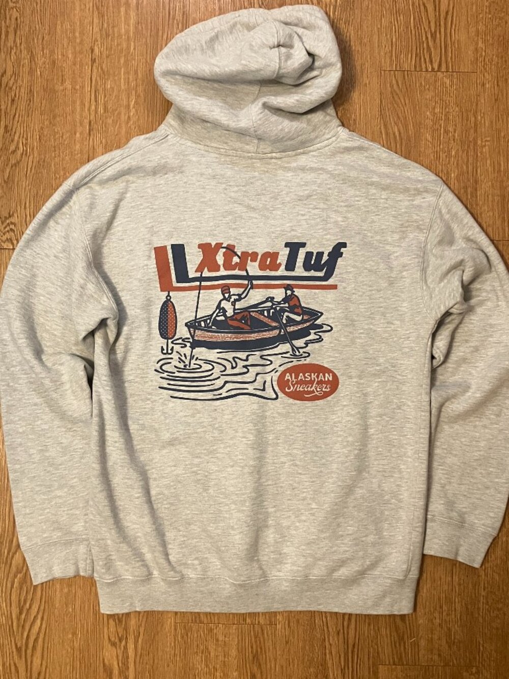 Xtratuf Alaskan Sneakers Hoodie Heavyweight Fleece Fishing